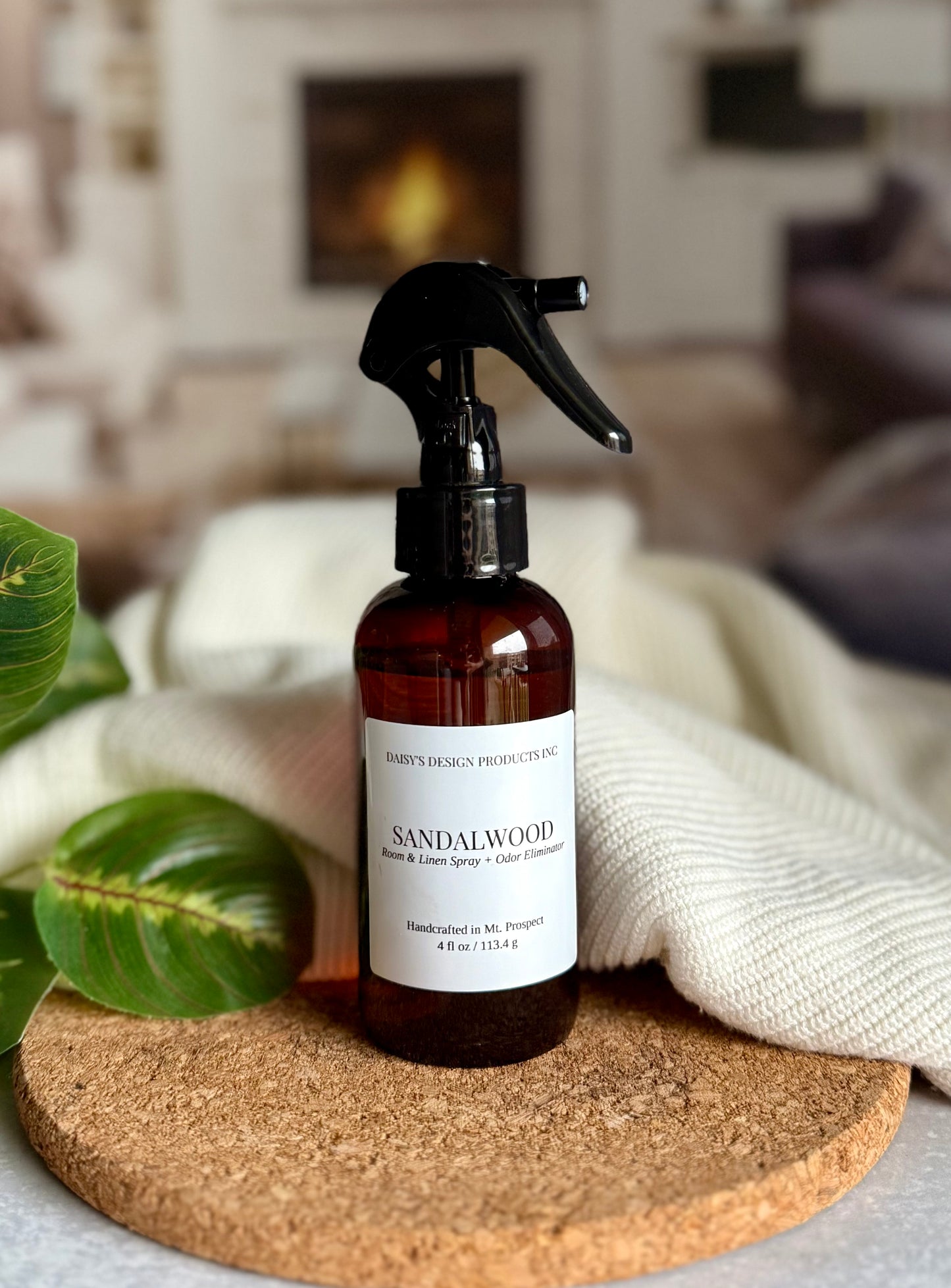 Sandalwood / Room & Linen Spray + Odor Eliminator