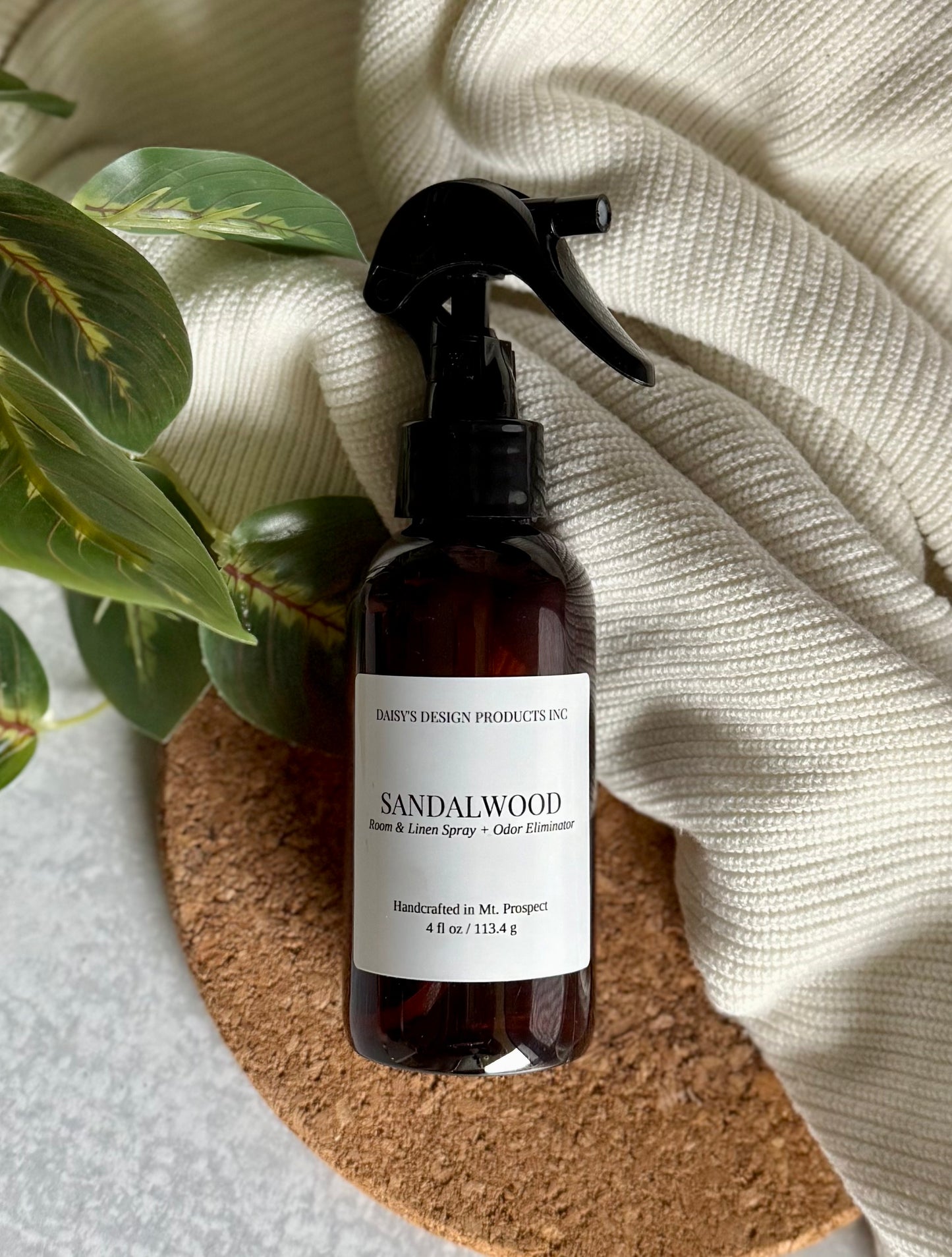 Sandalwood / Room & Linen Spray + Odor Eliminator